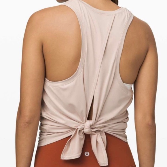 lululemon athletica Tops - Lululemon All Tied Up Split Back Tank (4)